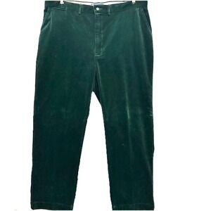 Polo Ralph Lauren Vintage Churchill Corduroy 40" X 30" NWT Emerald Forrest Green